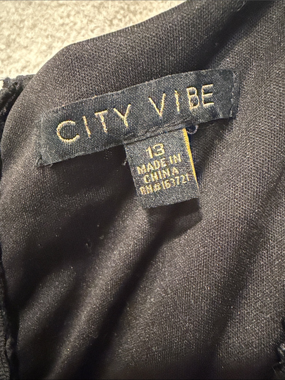 City Vibe Black Lace Mini Dress – Sleeveless A-Line - Picture 2 of 4
